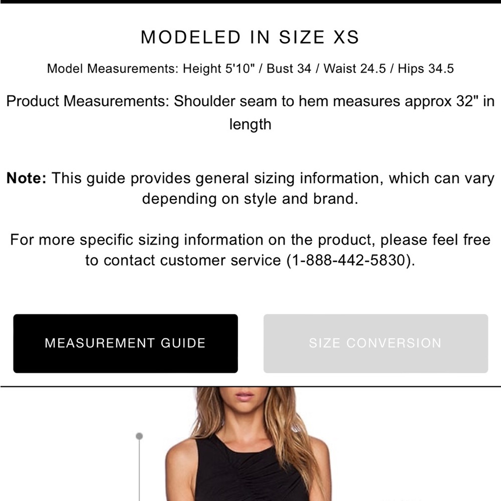 Ruched black dress - Picture 7 of 7